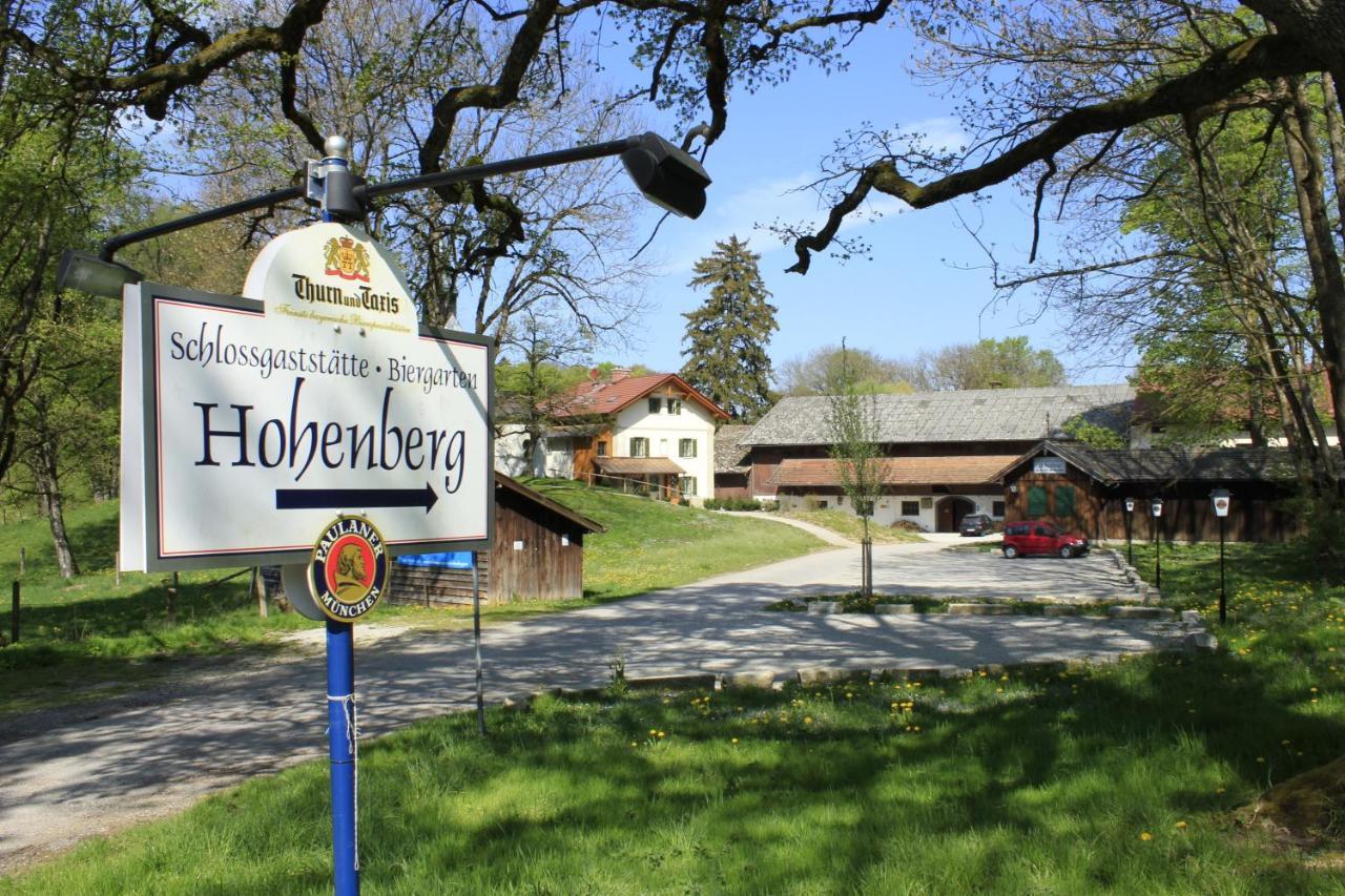 Schlossgaststatte Hohenberg Apartment Seeshaupt Bagian luar foto